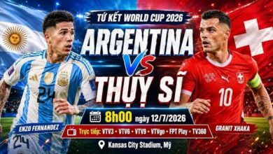 متى موعد مباراة الأرجنتين وسويسرا في كأس العالم 2026؟.. القنوات الناقلة والتشكيل المتوقع