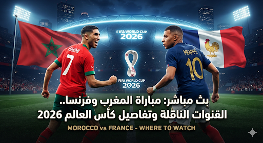كيف تشاهد مباراة المغرب وفرنسا مجانًا؟ القناة المفتوحة الناقلة والتردد الجديد