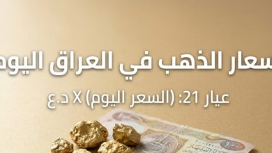 أسعار الذهب في العراق اليوم 16 يوليو 2026.. كم سجل مثقال الذهب عيار 21؟