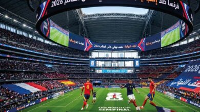 القنوات الناقلة لمباراة فرنسا وإسبانيا اليوم في نصف نهائي كأس العالم 2026 وموعد انطلاقها
