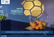قرعة الدوري المصري 2026-2027.. رابطة الأندية تكشف الموعد الرسمي لإعلان جدول الموسم الجديد