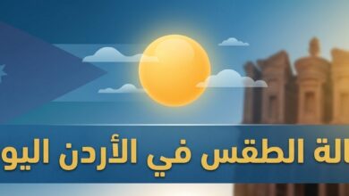 طقس الأردن اليوم.. ارتفاع جديد بالحرارة وأجواء شديدة الحرارة في هذه المناطق