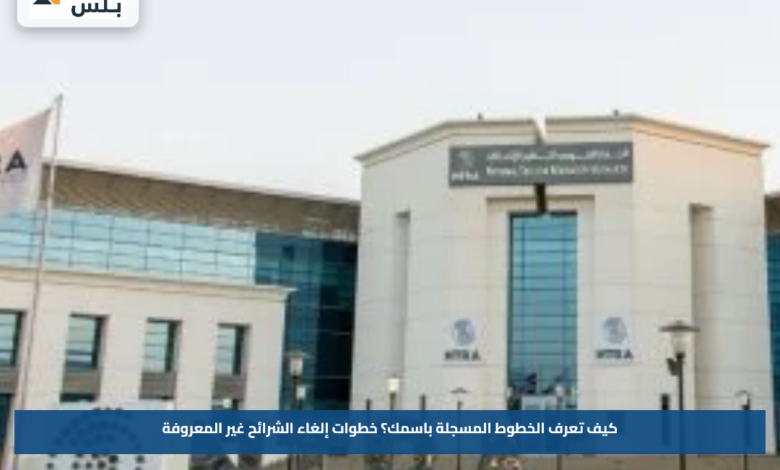 كيف تعرف الخطوط المسجلة باسمك؟.. خطوات إلغاء الشرائح غير المعروفة
