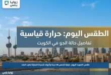 طقس الكويت اليوم.. حرارة تلامس 48 درجة وأجواء شديدة الحرارة تضرب البلاد
