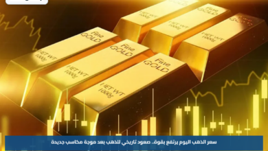 سعر الذهب اليوم يرتفع بقوة.. صعود تاريخي للذهب بعد موجة مكاسب جديدة