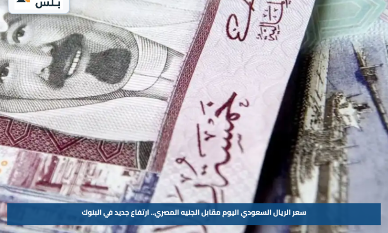 سعر الريال السعودي اليوم مقابل الجنيه المصري.. ارتفاع جديد في البنوك