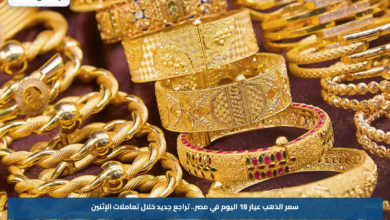 سعر الذهب عيار 18 اليوم في مصر.. تراجع جديد خلال تعاملات الإثنين