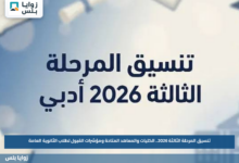 تنسيق المرحلة الثالثة 2026.. الكليات والمعاهد المتاحة ومؤشرات القبول لطلاب الثانوية العامة