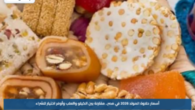 أسعار حلاوة المولد 2026 في مصر.. مقارنة بين الكيلو والعلب وأوفر اختيار للشراء