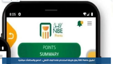تطبيق NBE Points يغيّر طريقة استخدام نقاط البنك الأهلي.. الدفع والمكافآت مباشرة