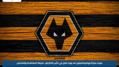 موعد مباراة وولفرهامبتون ضد بورت فايل في كأس الكاراباو.. طريقة المشاهدة والتشكيل