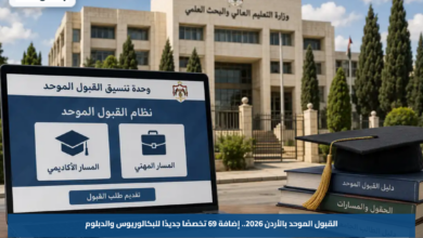 القبول الموحد بالأردن 2026.. إضافة 69 تخصصًا جديدًا للبكالوريوس والدبلوم