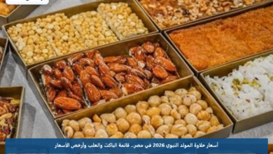 أسعار حلاوة المولد النبوي 2026 في مصر.. قائمة الباكت والعلب وأرخص الأسعار