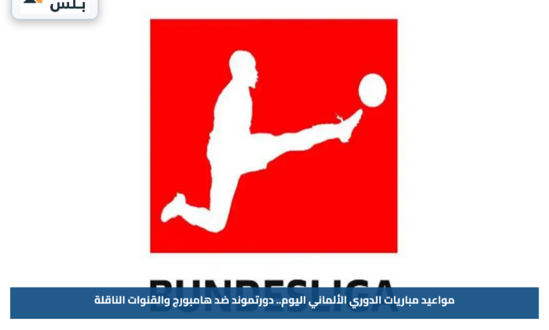 مواعيد مباريات الدوري الألماني اليوم.. دورتموند ضد هامبورج والقنوات الناقلة