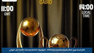 نتائج قرعة دوري أبطال إفريقيا والكونفدرالية 2026.. المواجهات الكاملة ومسارات الأندية حتى النهائي