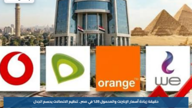 حقيقة زيادة أسعار الإنترنت والمحمول 35% في مصر.. تنظيم الاتصالات يحسم الجدل