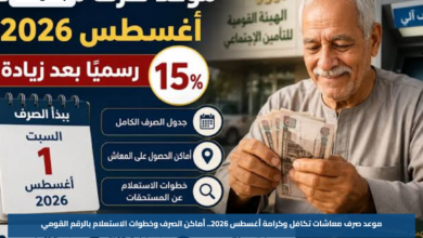 موعد صرف معاشات تكافل وكرامة أغسطس 2026.. أماكن الصرف وخطوات الاستعلام بالرقم القومي