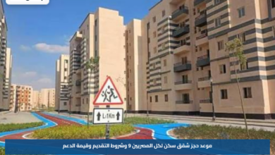 موعد حجز شقق سكن لكل المصريين 9 وشروط التقديم وقيمة الدعم