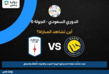 كيف تشاهد مباراة النصر وأبها اليوم؟.. الموعد والقنوات الناقلة والمعلق