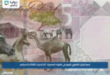 سعر الريال القطري اليوم في البنوك المصرية.. آخر تحديث الثلاثاء 8 سبتمبر