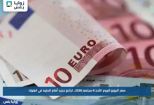 سعر اليورو اليوم الأحد 6 سبتمبر 2026.. تراجع جديد أمام الجنيه في البنوك