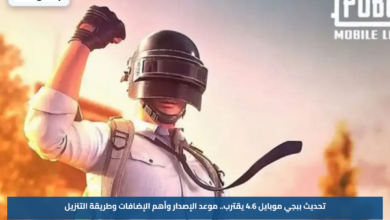 تحديث ببجي موبايل 4.6 يقترب.. موعد الإصدار وأهم الإضافات وطريقة التنزيل