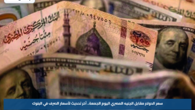 سعر الدولار مقابل الجنيه المصري اليوم الجمعة.. آخر تحديث لأسعار الصرف في البنوك