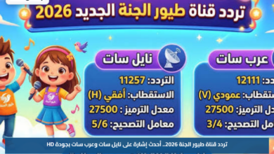 تردد قناة طيور الجنة 2026.. أحدث إشارة على نايل سات وعرب سات بجودة HD