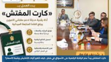 كارت المفتش يبدأ عصر الرقابة الرقمية على الأسواق في مصر.. كيف تتغير آليات التفتيش وضبط الأسعار؟